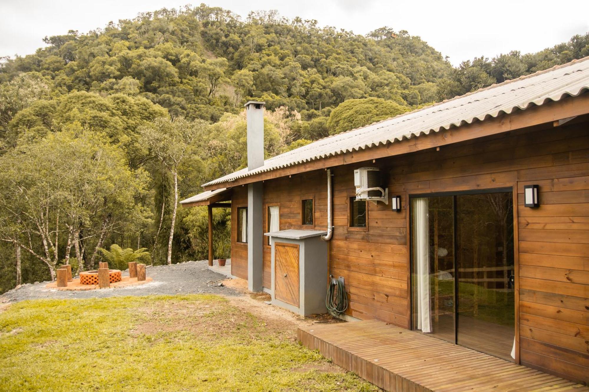 Cabana Com Hidromassagem Distrik Bom Retiro Bagian luar foto