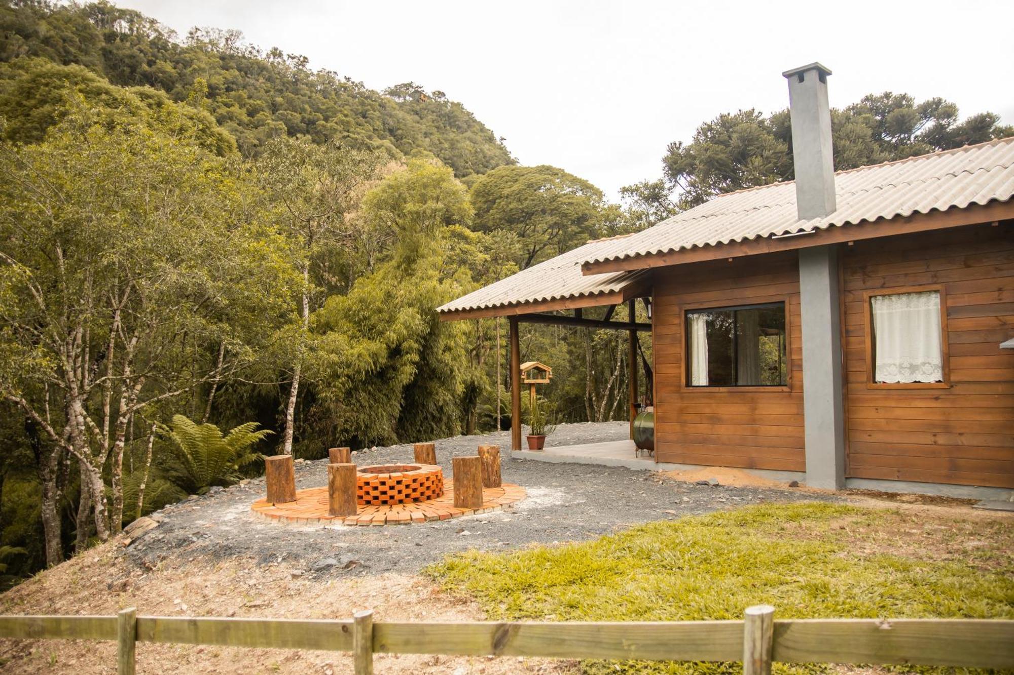 Cabana Com Hidromassagem Distrik Bom Retiro Bagian luar foto